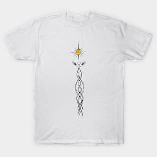 Celtic Hands Reach Toward Sun T-Shirt